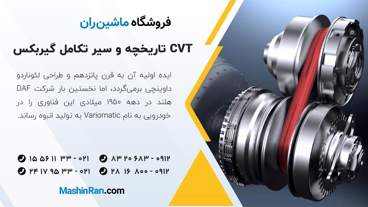 تاریخچه گیربکس ماشین