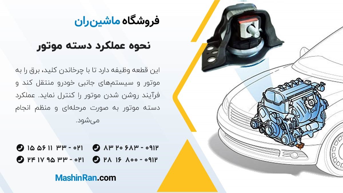 نحوه عملکرد دسته موتور